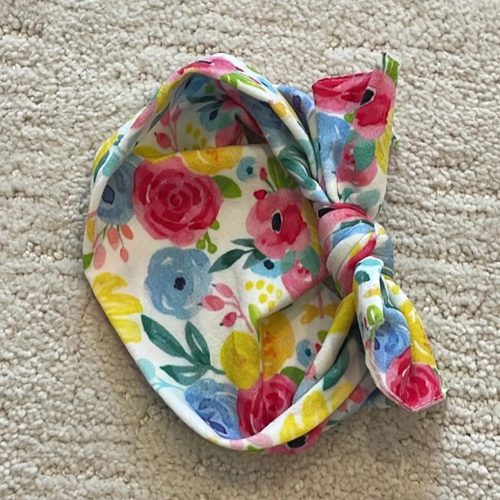 Baby bling floral Print headband